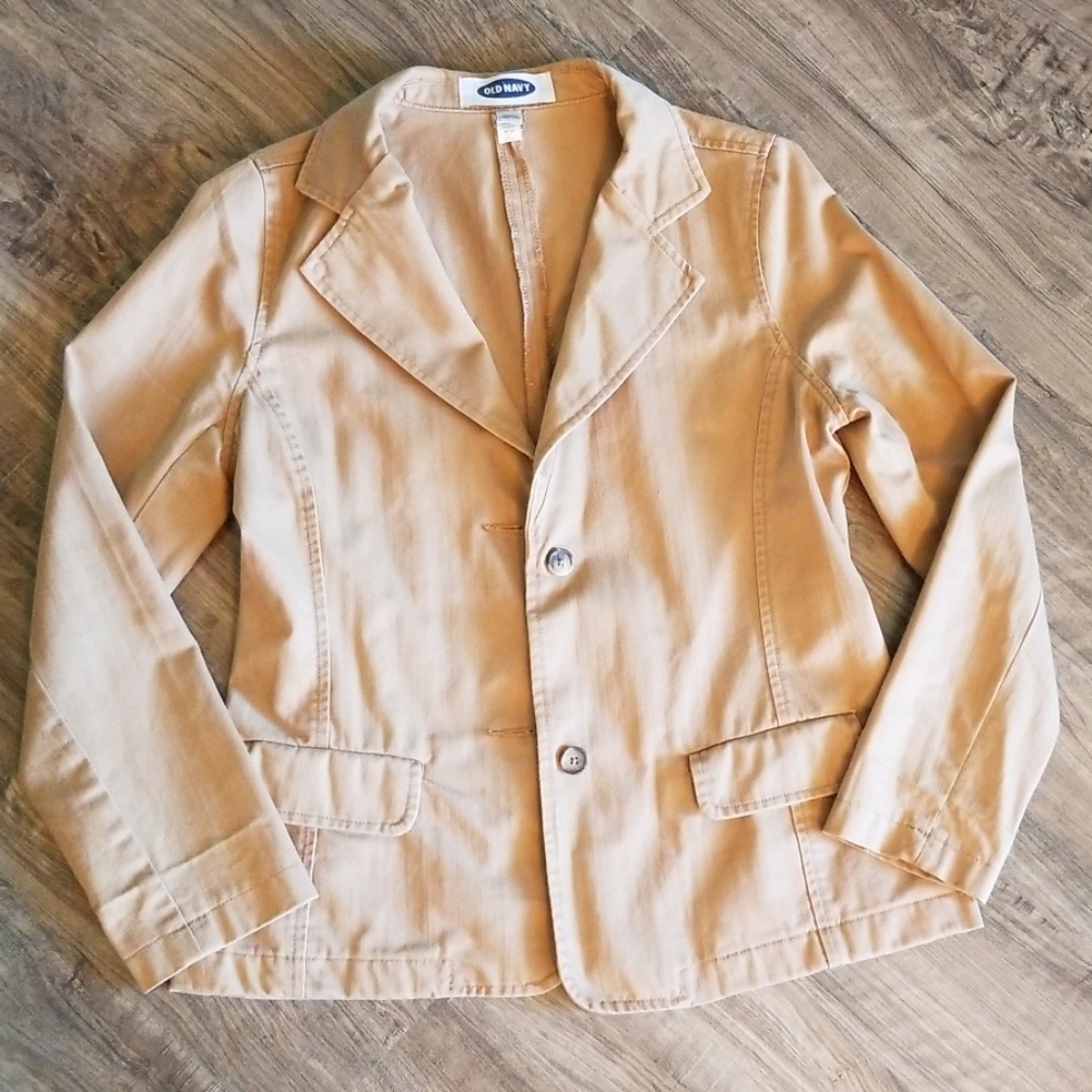Old Navy Tan Jacket/Blazer